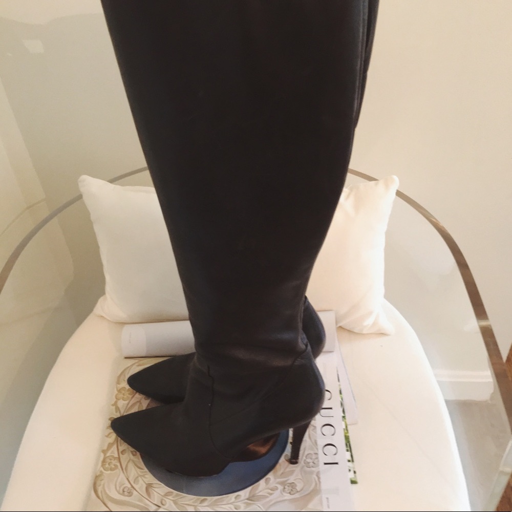 Via Spiga Brown leather boots | Tall